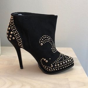 Zara studded booties